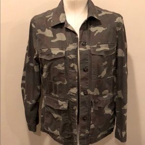H & M Camo Shacket